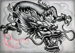 Dywan Koloreo Tattoo Smok japoński (15922)