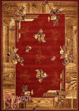 Dywan Country Iris bordowy (1569)